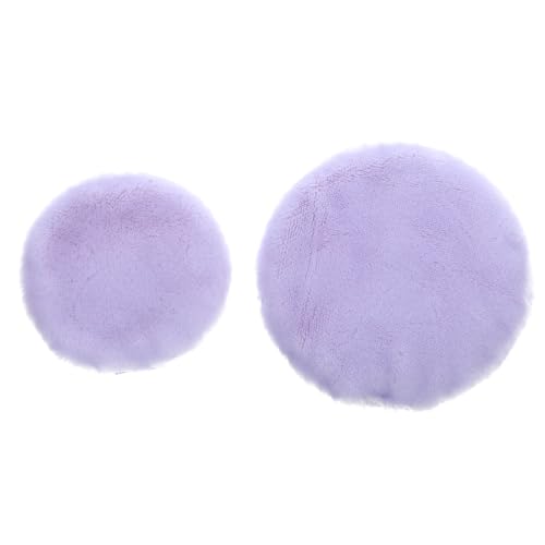 Baluue Sanfte Runde Make-up-quaste Für Den Losen Körper 2 Stück Für Frauen Bequemer Griff von Baluue
