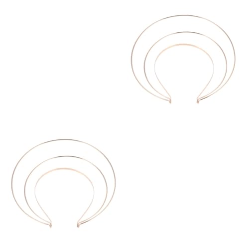 Baluue 2stücke Dreilagige Lichtkrone Haarschmuck Für Damen Kostümkrone Für Halloween Cosplay Retro-partys Und Besondere Anlässe von Baluue