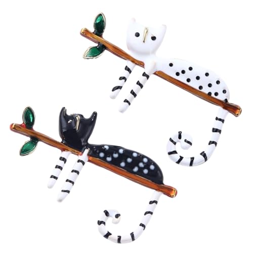 Baluue 2 Stück Cat Pins für Damen Niedliche Gepunktete Katzen broschen aus Schmuck anstecker für Jacken Hüte Kleidung Modische Accessoires Geschenkidee für Katzenliebhaber Baluue 2 Stück Cat Pins für Damen Niedliche Gepunktete Katzen broschen aus Schmuck anstecker für Jacken Hüte Kleidung Modische Accessoires Geschenkidee für Katzenliebhaber von Baluue