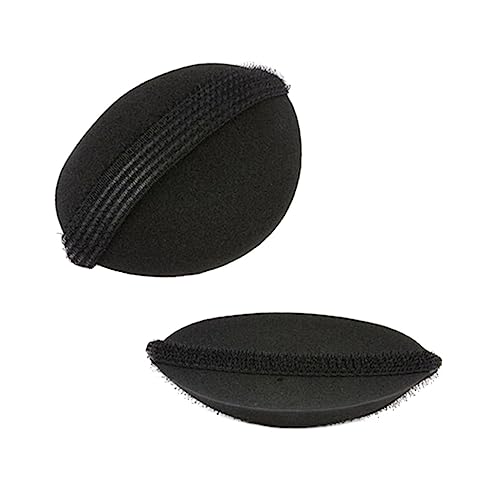 Baluue 2 Stück Haarstyling Polster Locken Volumen Schwamm Für Langes Und Dickes Haar Haarzubehör Für Bump up Frisuren Für Frauen Und Mädchen Weiches Nylon Material von Baluue