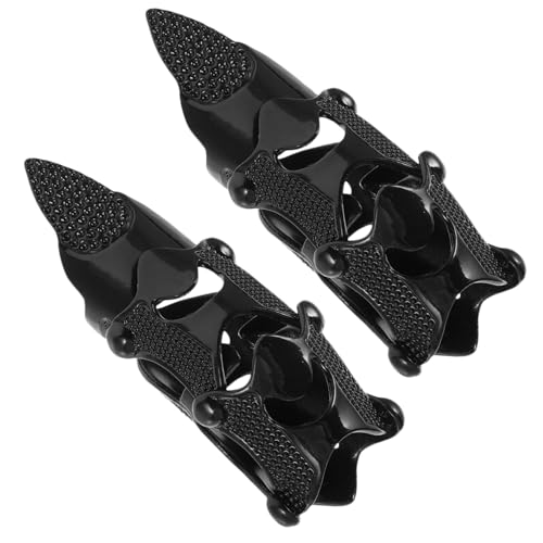 Baluue 2 Stück Punk Gothic Halloween Ring Vollfinger Joint Ring aus Langlebiger Legierung Stylischer Skull Schmuck für Damen Herren für Cosplay Party und Punk Rock Accessoire Baluue 2 Stück Punk Gothic Halloween Ring Vollfinger Joint Ring aus Langlebiger Legierung Stylischer Skull Schmuck für Damen Herren für Cosplay Party und Punk Rock Accessoire von Baluue