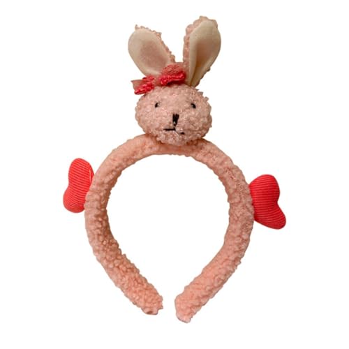 Baluue 2 Stück Teiliges Süßes Cartoon Tier Haarband aus Weichem Schwamm Hautschonend und Verstellbar Perfektes Party Haarreif für Make up Waschen und Workout für Mädchen und Frauen von Baluue