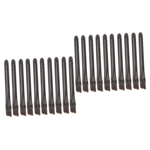 Baluue 20stücke Teiliges Doppelköpfiger Make-up-schwämme Für Lidschatten Und Augenbrauen Langlebig Edelstahl Für Tägliches Make-up Hautfreundlich Und Stark Haftend von Baluue