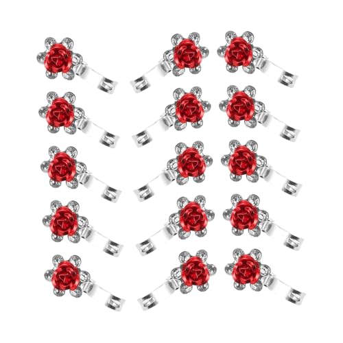 Baluue 20 Stück Mini-haarspangen: Haarspangen Mit Strasssteinen, Stilvolles Und Sicheres Haar-accessoire Für Kleine Mädchen, Urlaubspartys, Den Täglichen Gebrauch von Baluue