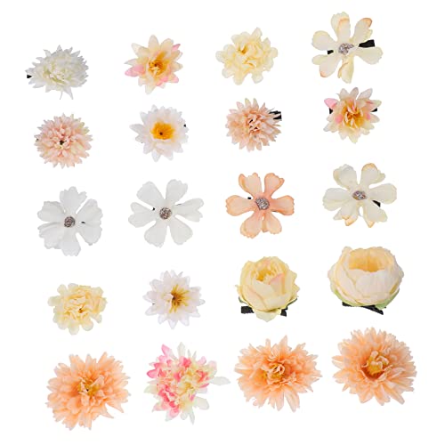 Baluue 20stücke Damen Blumen Haarspangen Junge Mädchen Haar Zubehör Niedliche Haarnadeln Für Party Hochzeit Geburtstag Cosplay von Baluue