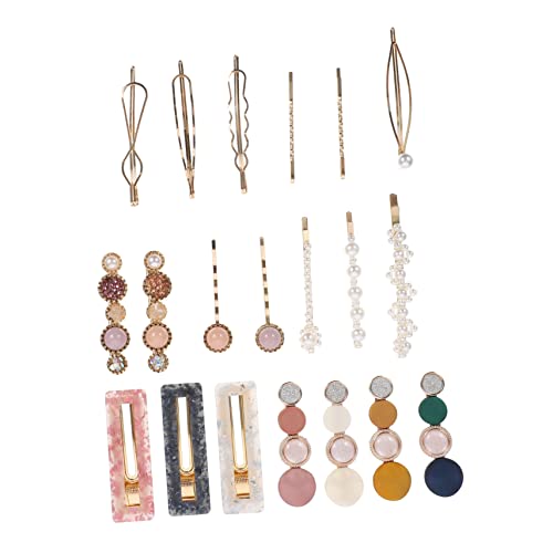 Baluue 20stücke Perlen Clips Acryl Damen Haarspange Mode Haar Zubehör Ornamente von Baluue