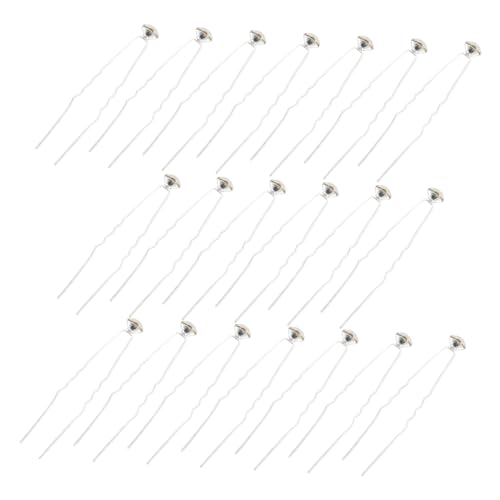 Baluue 20stücke Braut Haarnadeln Mit Perlen U-förmige Haarstecker Für Hochzeiten Und Besondere Anlässe Elegantes Zubehör Für Hochsteckfrisuren Baluue 20stücke Braut Haarnadeln Mit Perlen U-förmige Haarstecker Für Hochzeiten Und Besondere Anlässe Elegantes Zubehör Für Hochsteckfrisuren von Baluue