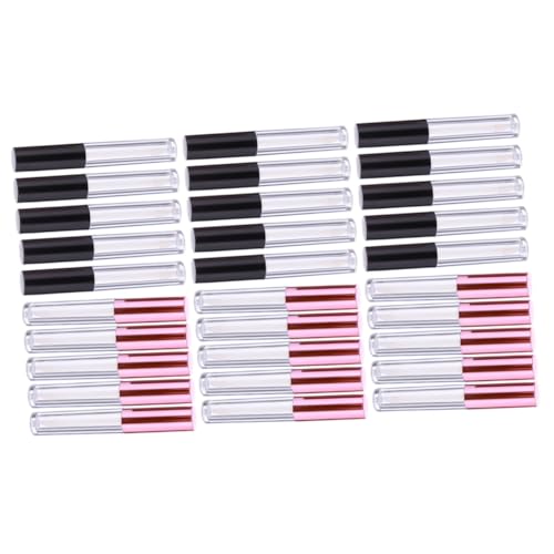 Baluue 20stücke Lip Gloss Tube Leere Behälter Für Lippenfarbe Nachfüllbar Tragbare Fläschchen Für Für Lippenöl Und Farbdosen von Baluue