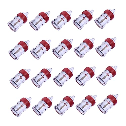 Baluue 20stücke Transparente Leere Tuben Für Lip Gloss Balm Kosmetik Diy Behälter Nachfüllbar Wiederverwendbar von Baluue