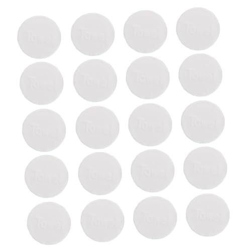 Baluue 20stücke Wiederverwendbar Komprimierte Handtücher Wasserabsorbierende Mini-gesichtstücher Für Reisen Fitness Schönheitssalon Camping Und Outdoor-aktivitäten Für -masken Und von Baluue