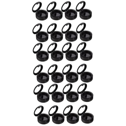 Baluue 24stücke Teiliges Lidschatten-aufbewahrungsbox Kosmetik-organizer Für Eye Shadow Blush Und Lip Gloss Praktischer Und Platzsparender Behälter Elegantem Weiß von Baluue