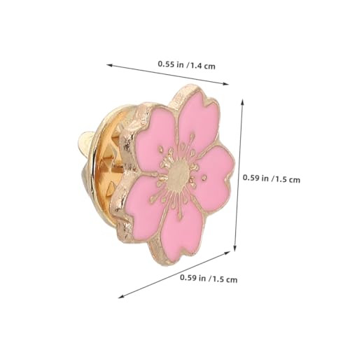 Baluue 24stücke Anstecknadel Kirschblütenmotiv Brosche Für Damen Emaille Blumen-design Mit Schmuck Für Kleidung Taschen Jacken Und Hüte von Baluue