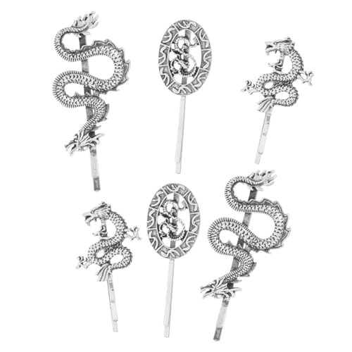 Baluue 24stücke Teiliges Set Retro Punk Dragon Haarklammern Metall Bobby Für Damen Glitzernde Haaraccessoires Für Partys Und Cosplay Vielseitig Einsetzbar Und von Baluue