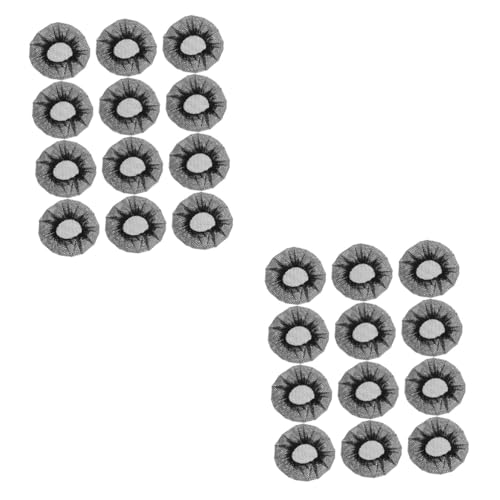 Baluue 24stücke Haarnetz Schlafhaube Für Damen Atmungsaktive Netzhaube Für Lockige Beim Schlafen Waschen Und Make-up Für Lange Zöpfe Und Lockiges Haar von Baluue