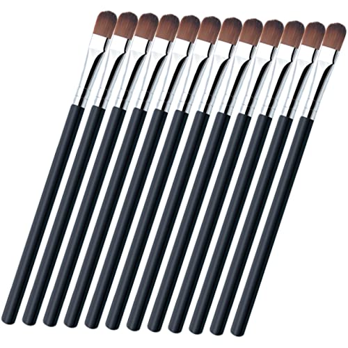 Baluue 25stücke Teiliges Tragbarer Make-up- Für Augenbrauen Lippen Und Lidschatten Flache Und Dünne Kosmetikpinsel Für Und Damen Für Make-up-anwendungen von Baluue