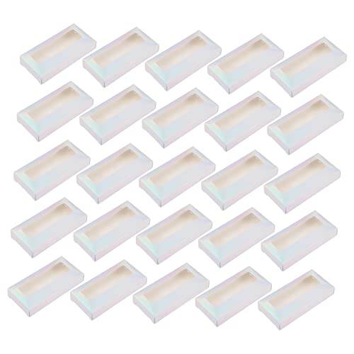 Baluue 25stücke Wimpern Aufbewahrungsbox Make-up Falsche Wimpern Aufbewahrungsboxen Wimpernhalter Aus Hochwertigem Material Bruchfest Leicht Zu Öffnen Schließen Geeignet Für Frauen von Baluue
