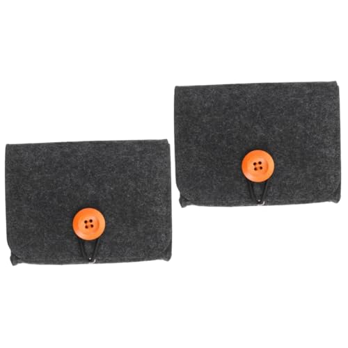 Baluue 2stücke Essentials Öle Aufbewahrungstasche Filz Tragbarer Organizer Für Aromatherapieflaschen Für Und Zuhause Schützt Vor Stößen Und von Baluue