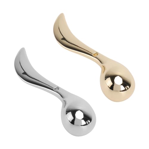 Baluue Gesichtscreme-löffel-set 2-teilig Mini-hautpflege-creme- Präzisionsform Zum Auftragen Von Lotion von Baluue