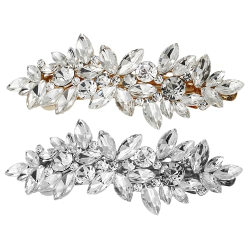 Baluue 2stücke Haarnadeln Vintage Haarspangen Mit Strass Für Mädchen Damen Haarschmuck Schmuck Haarnadel Zubehör Für Hochzeit Geburtstag von Baluue