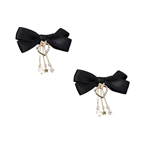 Baluue 2stücke Haarspangen Mit Schleifen Und Sternen Für Geburtstagsfeiern Weihnachten Neujahr Und Andere Festlichkeiten Für Mädchen Und Frauen Strapazierfähiges Material von Baluue