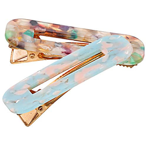 Baluue 2stücke Alligator Haarclips Für Und Mädchen Dekorative Haarklammern Bunten Farben Für Dünnes Haar Vielseitige Haaraccessoires Für von Baluue