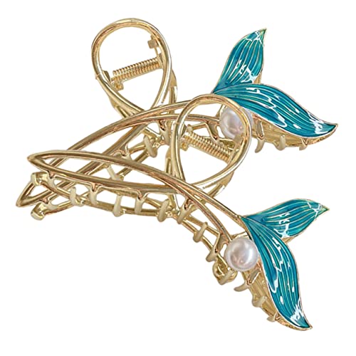 Baluue 2stücke Meerjungfrau Haarclip Groß Clip Haarklammern Für Frauen Haar Styling Zubehör Meerjungfrauen Haarschmuck von Baluue