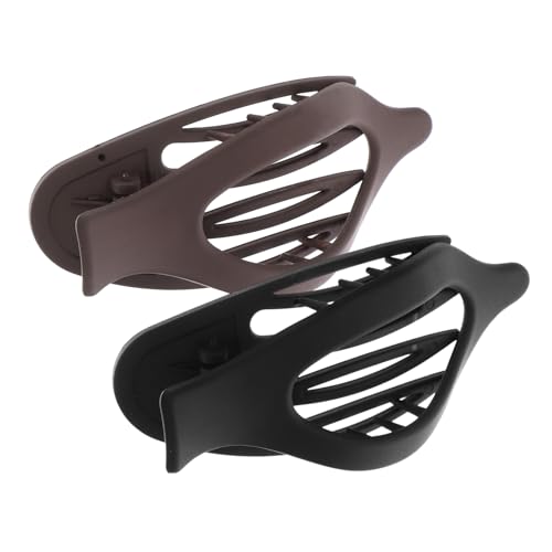 Baluue 2stücke Flache Haarklammern Für Damen Französische Haarspangen Praktische Und Stilvolle Haaraccessoires Aus Langlebigem Für Hochsteckfrisuren Mattem Schwarz Und Dunkelbraun Baluue 2stücke Flache Haarklammern Für Damen Französische Haarspangen Praktische Und Stilvolle Haaraccessoires Aus Langlebigem Für Hochsteckfrisuren Mattem Schwarz Und Dunkelbraun von Baluue