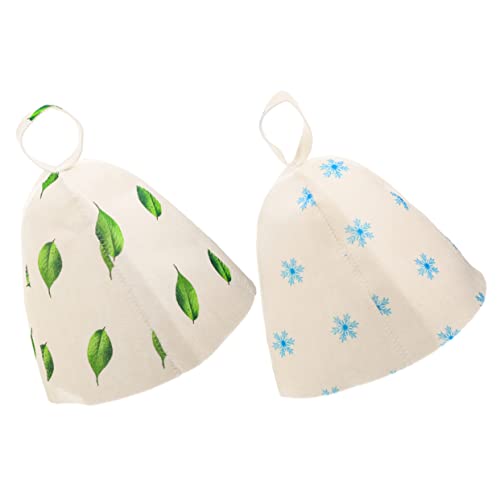 Baluue 2 Stück Saunahut Aus Filz Atmungsaktiver Kopfschutz Für Damen Verdickter Sauna Hut Mit Schlüsselband Schutz Vor Überhitzung Für Indoor Sauna Für Wellness Und Entspannung Baluue 2 Stück Saunahut Aus Filz Atmungsaktiver Kopfschutz Für Damen Verdickter Sauna Hut Mit Schlüsselband Schutz Vor Überhitzung Für Indoor Sauna Für Wellness Und Entspannung von Baluue