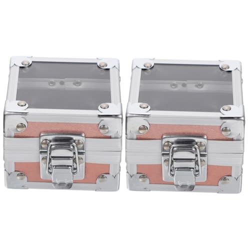 Baluue 2St Schleifkopf Acrylnägel notwendig Make-up-Koffer-Organizer groß Nagelfräser Nagelstudio Aufbewahrungshalter für Nagelbohrer von Baluue