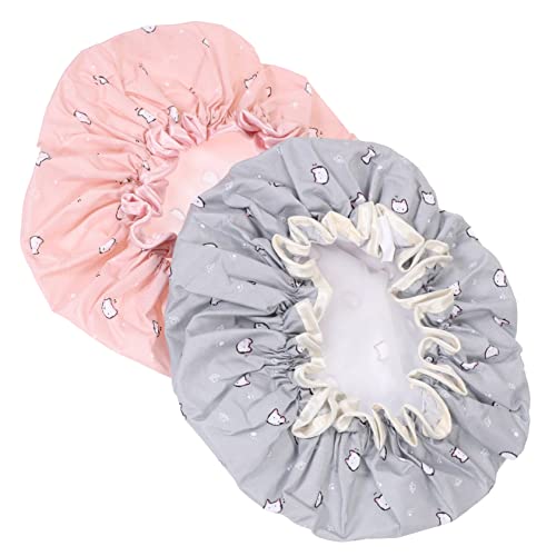 Baluue Hauben Für Damen Und Herren Doppellagige Duschhaube Weiches Futter Haarmütze Für Jungen Und Mädchen in Verschiedenen Größen von Baluue