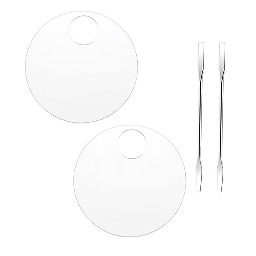 Baluue 2sätze Praktische Kreativpaletten Farbpaletten Nagelkunst Lack Paletten Kosmetik Maniküre Aquarellpigmenttablett Künstlerbedarf Baluue 2sätze Praktische Kreativpaletten Farbpaletten Nagelkunst Lack Paletten Kosmetik Maniküre Aquarellpigmenttablett Künstlerbedarf von Baluue