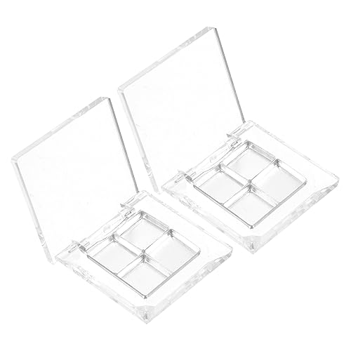 Baluue 2sätze Leere Lidschatten Box Nachfüllbare Lidschatten-palette Kleine Pan Make-up Container von Baluue