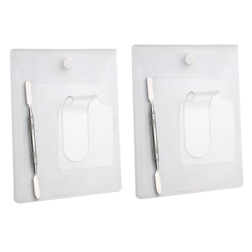 Baluue 2 Stücke Make-up Acryl Mischen Platte Lidschatten Tablett Make-up-tool Fit Hände Keine Flecken von Baluue