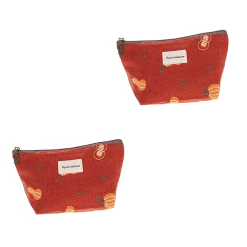 Baluue 2stücke Cartoon Change Bag Kleine Kosmetiktasche Für Damen Tragbarer Geldbeutel Für Münzen Und Schlüssel Vielseitige Aufbewahrung Für Schmuck Und Accessoires Für Und Alltag von Baluue