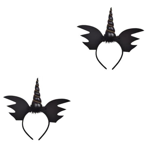 Baluue 2stücke Design Haarreif Mit Horn Halloween Kostüm Zubehör Bezauberndes Party Headpiece Für Erwachsene Für Und Cosplay Veranstaltungen von Baluue