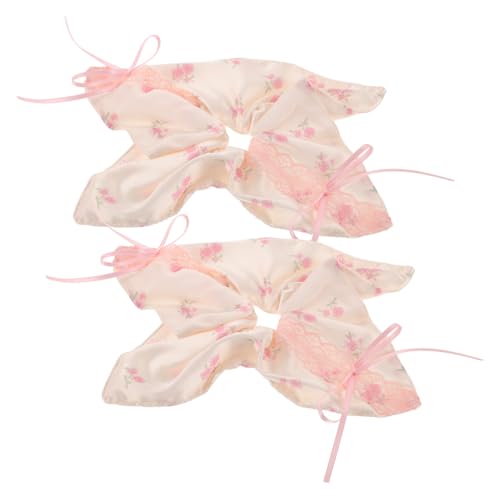 Baluue 2stücke Teiliges Süße Haargummis Rutschfeste Scrunchies Für Pferdeschwänze Satin Und Spitzen-design Haaraccessoires Für Frauen Für Besondere Anlässe Und Alltag Baluue 2stücke Teiliges Süße Haargummis Rutschfeste Scrunchies Für Pferdeschwänze Satin Und Spitzen-design Haaraccessoires Für Frauen Für Besondere Anlässe Und Alltag von Baluue
