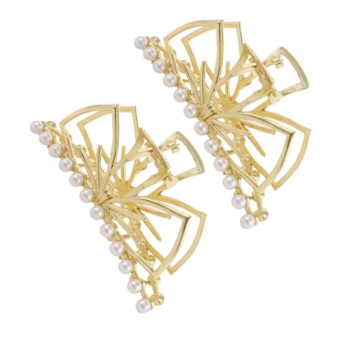 Baluue 2stücke Modische Haarklammer Mit Perlen Haarspange Für Halbhohe Frisuren Für Langes Dickes Haar Haarklemmen Für Damen Vielseitig Einsetzbar Baluue 2stücke Modische Haarklammer Mit Perlen Haarspange Für Halbhohe Frisuren Für Langes Dickes Haar Haarklemmen Für Damen Vielseitig Einsetzbar von Baluue