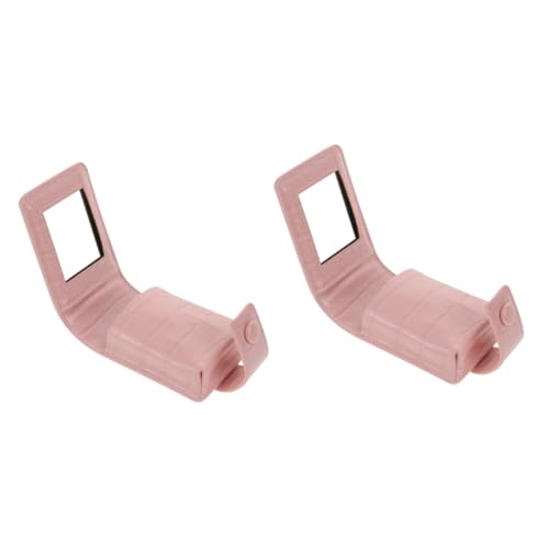 Baluue 2stücke Lippenstift Tasche Mit Spiegel Tragbarer Kosmetik Organizer Für Lippenstifte Makeup Beutel Für Damen Für Unterwegs Süßes Design von Baluue