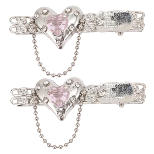 Baluue Modische Metall-haarspangen in Herzform Für Mädchen Haarspangen-set Stilvoll Für Frauen von Baluue