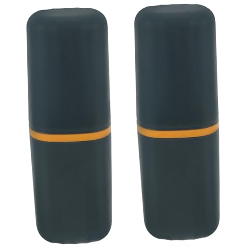 Baluue 2stücke Reise Zahnbürsten Organizer Wiederverwendbarer Aufbewahrungsbehälter Tragbarer Zahnbürstenhalter Einfach Zu Reinigen Und Leicht Für Unterwegs Für Zuhause Und von Baluue