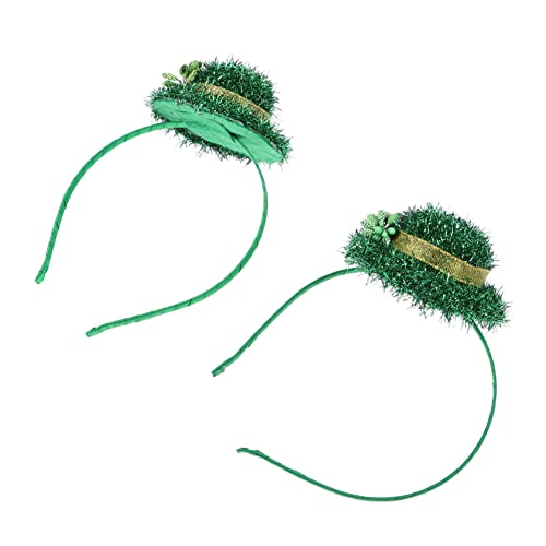 Baluue 2stücke Dekorative Haarreifen Für St Patrick's Day Kreative Kopfbedeckung Für Partys Zubehör Für Fotos Und Auftritte Geeignet Für Junge Mädchen Und Erwachsene von Baluue