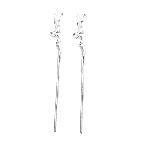 Baluue 2stücke Haarstäbchen Chinesisch Haarstäbe Für Langes Haar Haargabeln Haaraccessoires Für Mädchen Haarstab Für Damen Minimalistischer Schmuck Für Damen Haarstyling-accessoires von Baluue