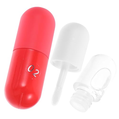 Baluue 2stücke Lippenaufpolsterndes Öl Lippenöl Für Feuchtigkeitsspendende Lippenpflege Lippenaufpolsterndes Kosmetikprodukt Lippenpflegeöl Mit Pflanzenessenz von Baluue