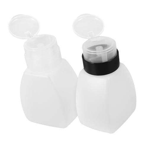 Baluue 2stücke Nachfüllbare Druckflaschen Klare Pumpflaschen Für Nagellackentferner Make-up Entferner Design Für Maniküre Und Kosmetik von Baluue