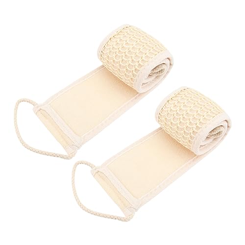 Baluue 2stücke Badebürste Rückenwaschbürste Duschbürste Peeling Bad Wäscher Bürste Haut Reinigung Pinsel Für Männer Und Frauen von Baluue