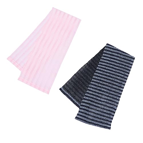 Baluue 2stücke Peeling-rückenschrubber Mit Rückenschrubber-gurt Peeling-badetuch Rückenreibetuch Für Effektive Hautreinigung An Rücken Nacken Und Schultern Leicht Und Sparsam Im von Baluue