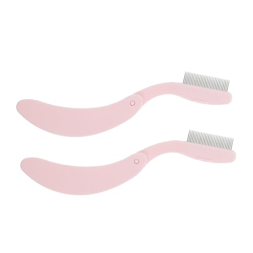 Baluue 2stücke Teiliges Augenbrauen Und Wimpern-make-up-werkzeug Mit Bürste Und Kamm Für Gesichts-make-up-tool Und Augenbrauenpinsel Für Mädchen Professionelles Und Tragbares von Baluue