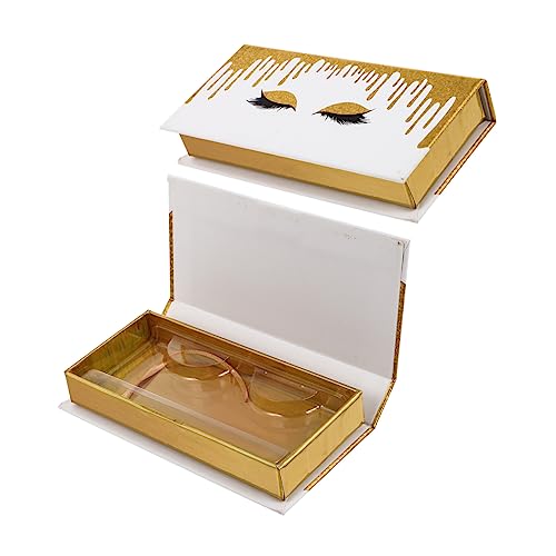 Baluue 2stücke Tragbare Wimpernboxen Papier Kreative Aufbewahrung Für Falsche Wimpern Langlebig Und Leicht Mit Feinem Design Für Sicheren Und Stilvolle Präsentation von Baluue