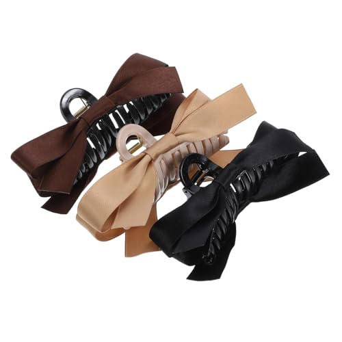 Baluue 3stücke Große Haarklammern Mit Schleifen Dekorative Haarspangen Für Frauen Rutschfeste Haarclips Für Dickes Und Dünnes Haar Für Partys Hochzeiten Und Alltag von Baluue