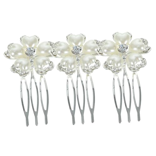 Baluue 3stücke Teiliges Strass Haarkämme Für Braut Hochzeitsfrisur Accessoires Mit Rhinestone Für Und Mädchen Haaraccessoires Für Besondere Anlässe von Baluue